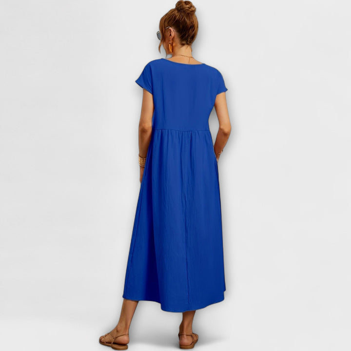 Marini | Raffinato vestito lungo da donna