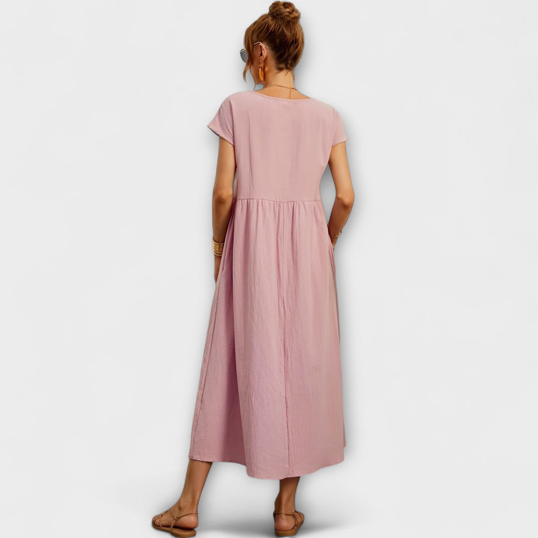 Marini | Raffinato vestito lungo da donna