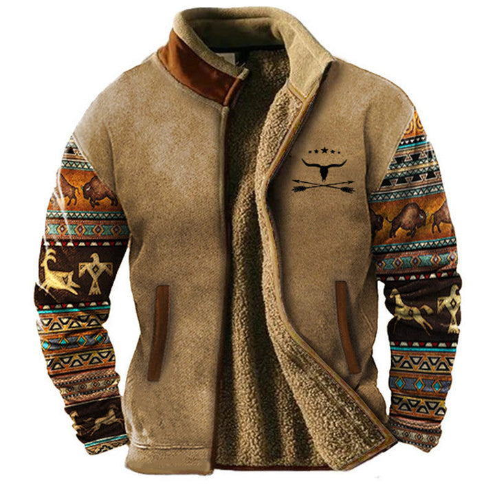 James™ – Heritage Fleece Jacket for Winter Warmth