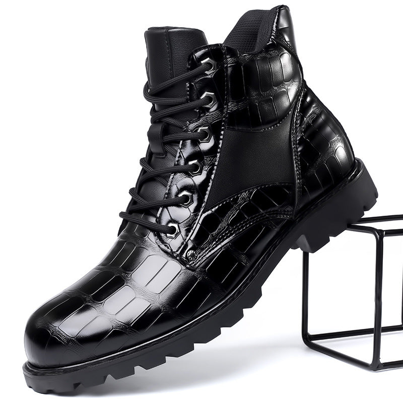 Dante Ferrara | Crocodile Leather Boots