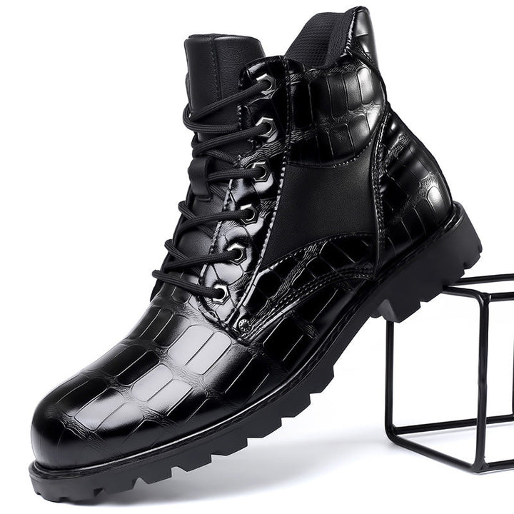 Dante Ferrara | Crocodile Leather Boots