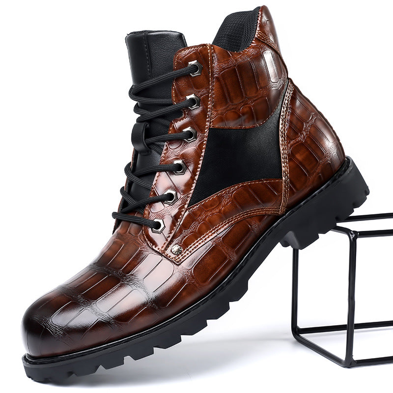 Dante Ferrara | Crocodile Leather Boots