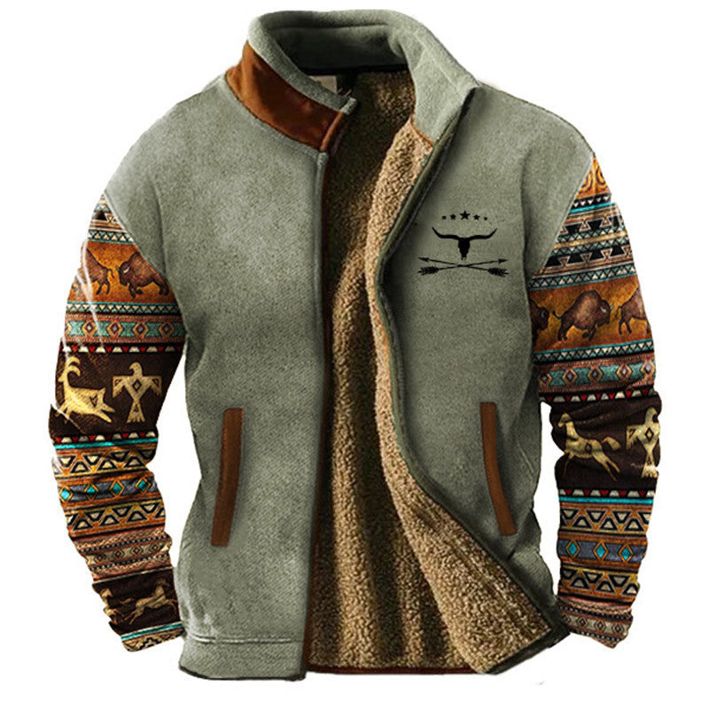 James™ – Heritage Fleece Jacket for Winter Warmth