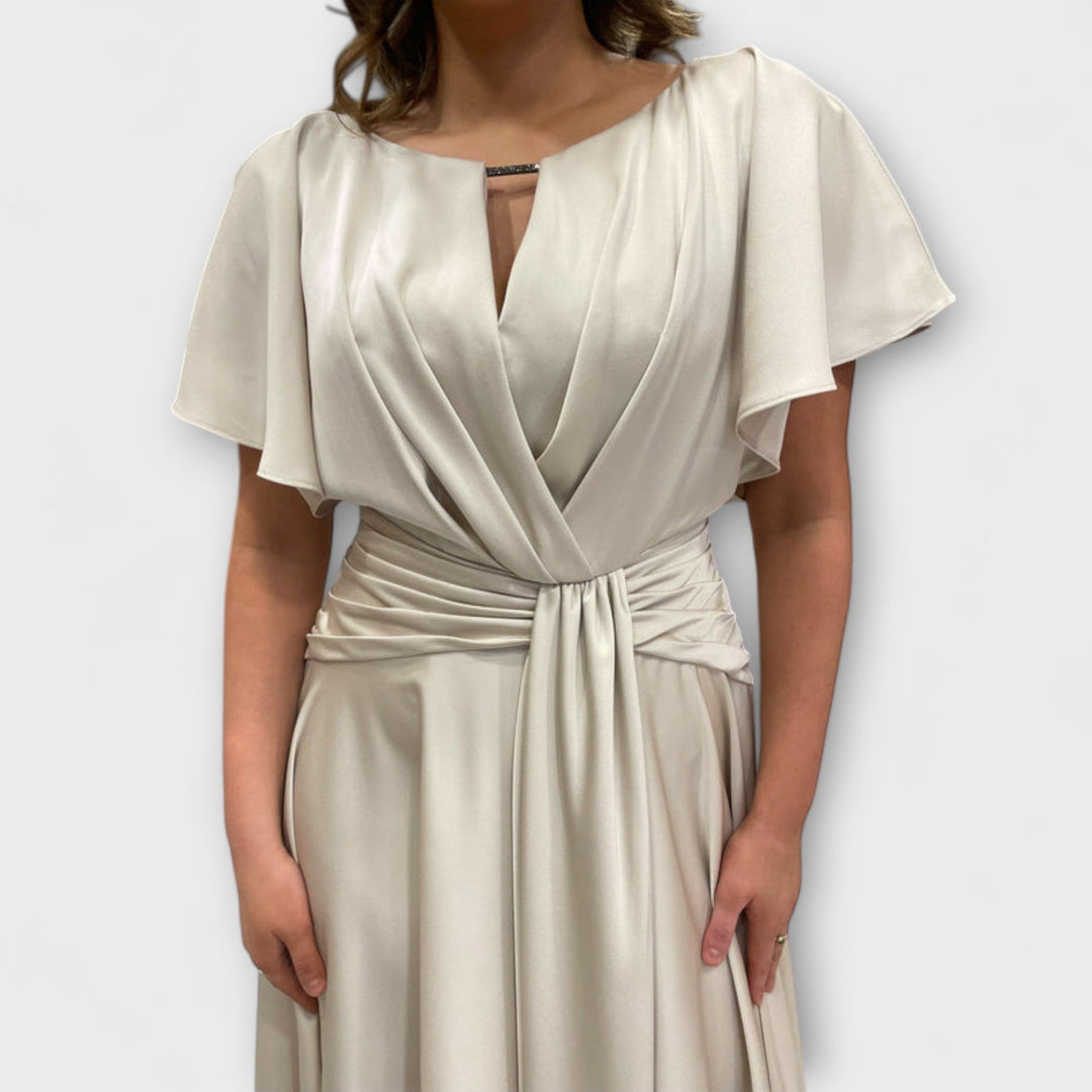 Marini | Abito drappeggiato elegante da donna