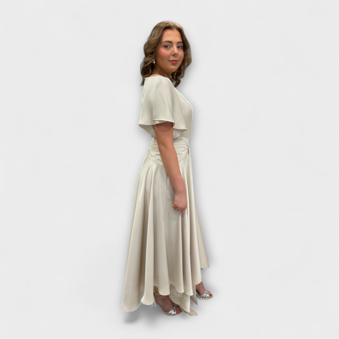 Marini | Abito drappeggiato elegante da donna