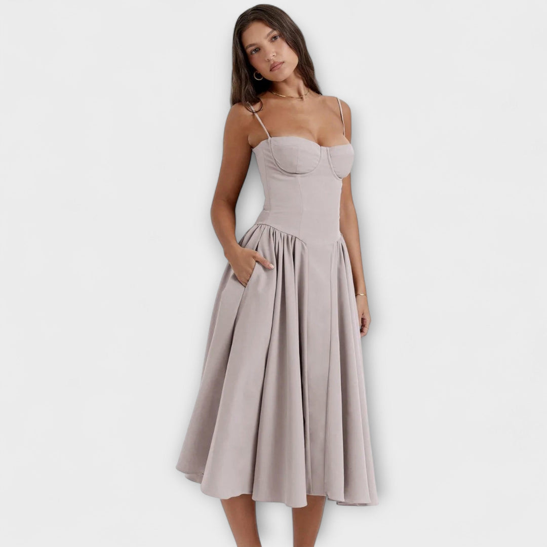 Marini | Raffinato abito corsetto da donna