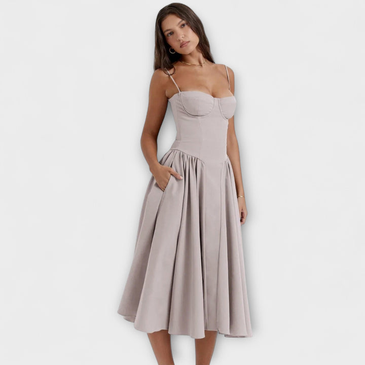 Marini | Raffinato abito corsetto da donna