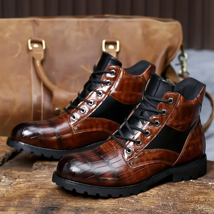 Dante Ferrara | Crocodile Leather Boots