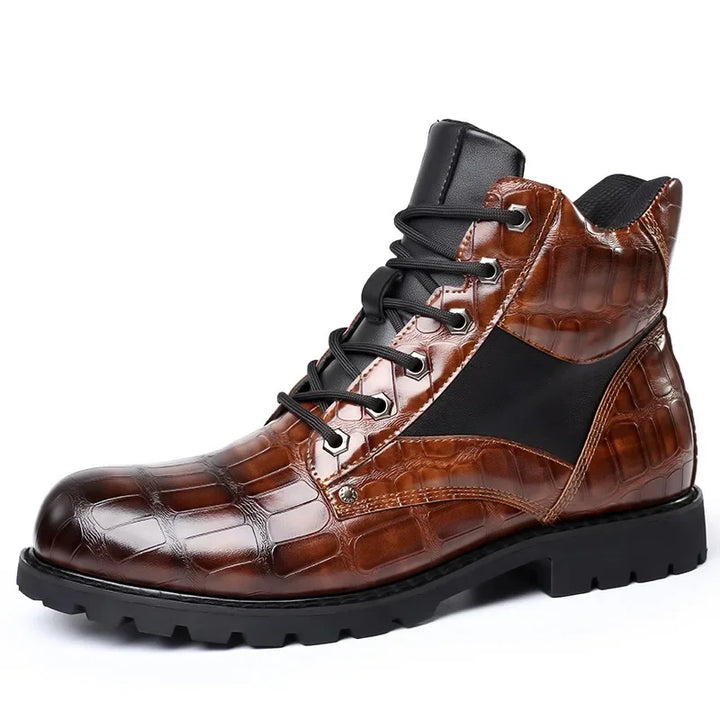 Dante Ferrara | Crocodile Leather Boots