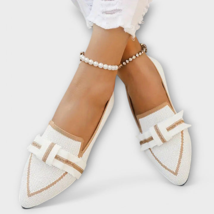 Marini | Scarpe flat con design annodato