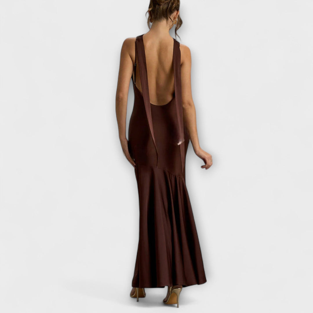 Marini | Raffinato maxikleid in satin