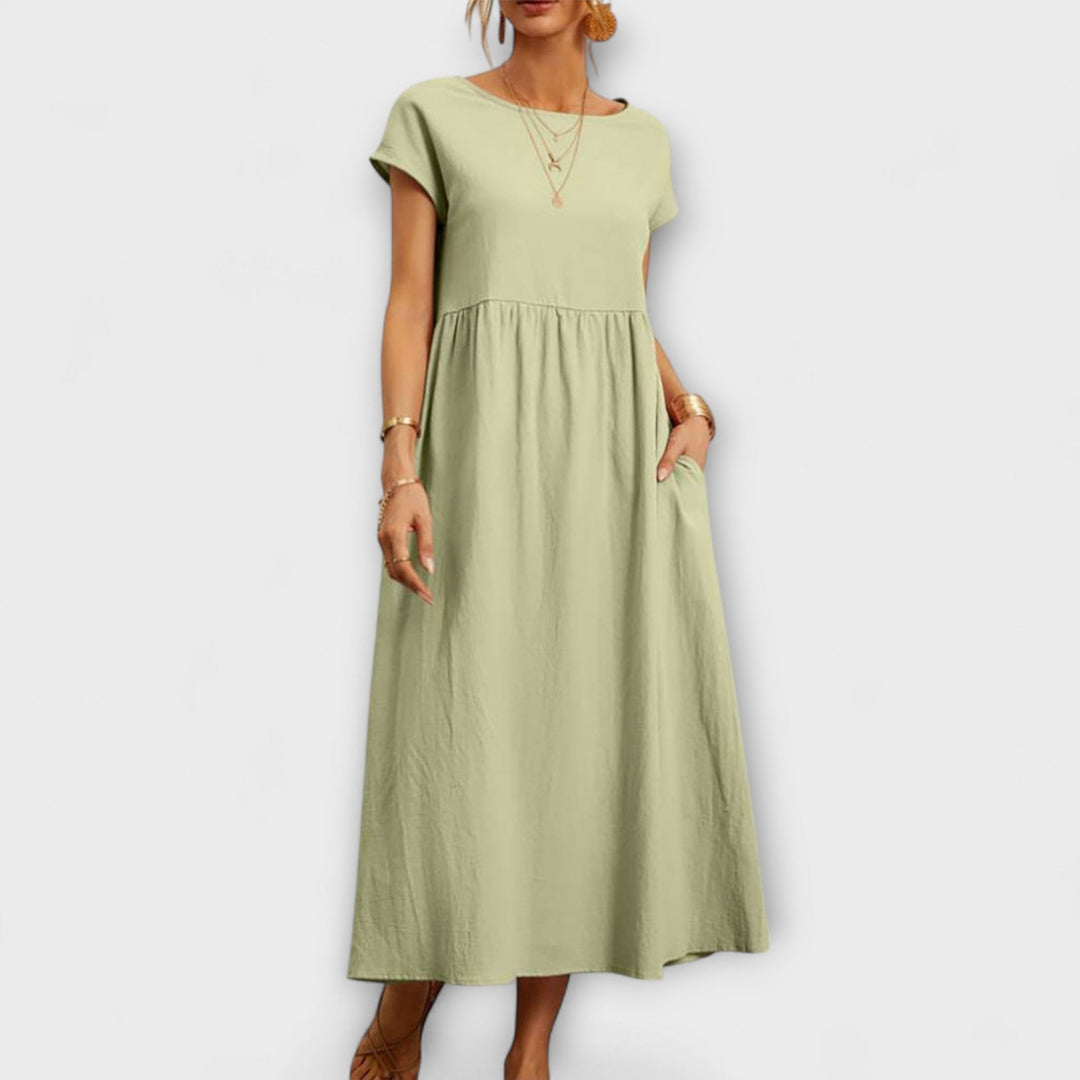 Marini | Raffinato vestito lungo da donna