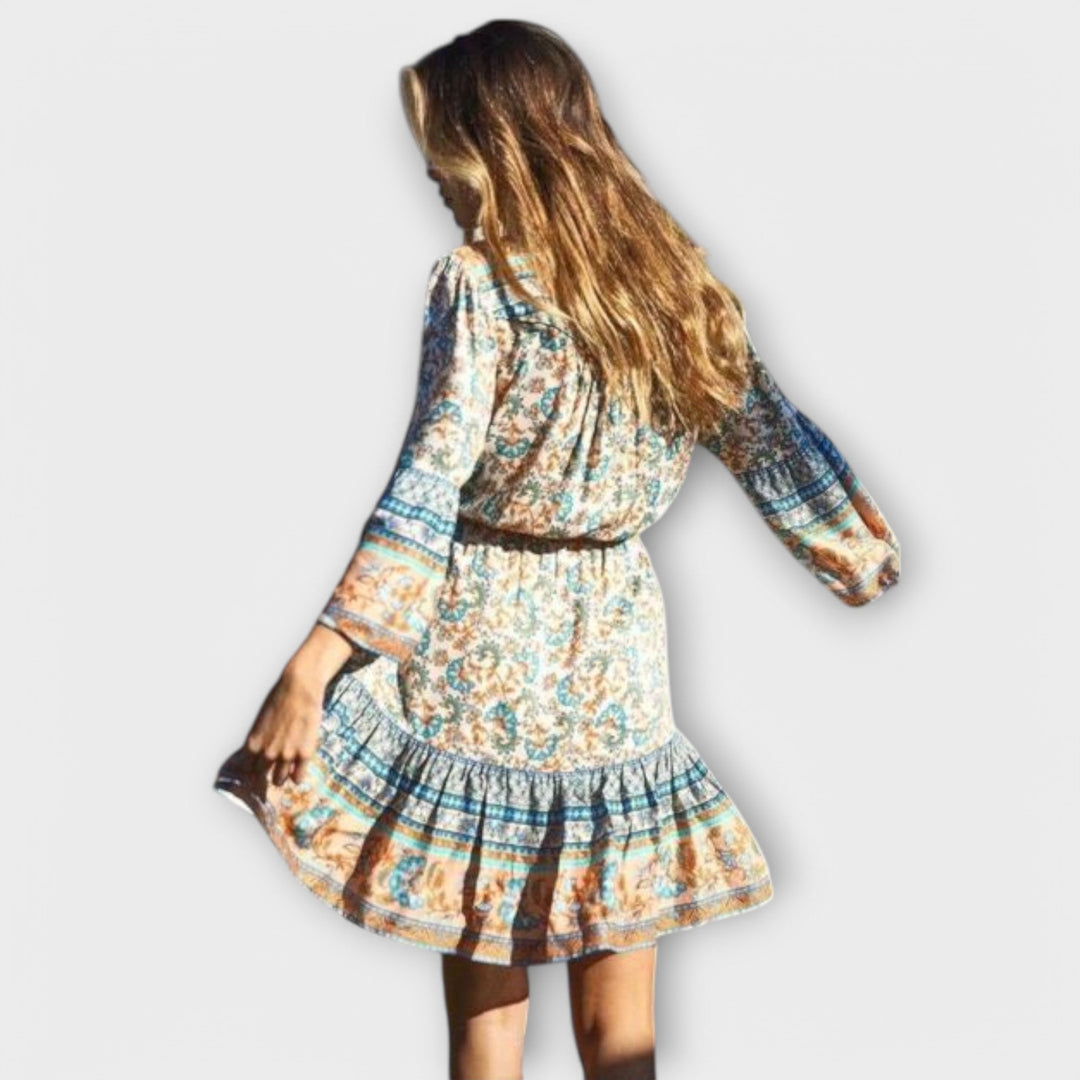 Marini | Abito boho corto da donna