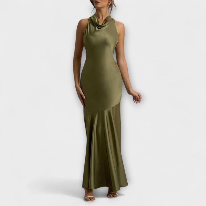 Marini | Raffinato maxikleid in satin