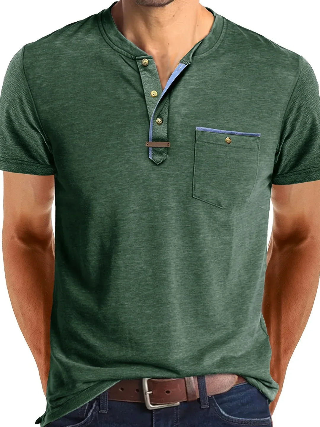 Marini | T-shirt elegante con tasca