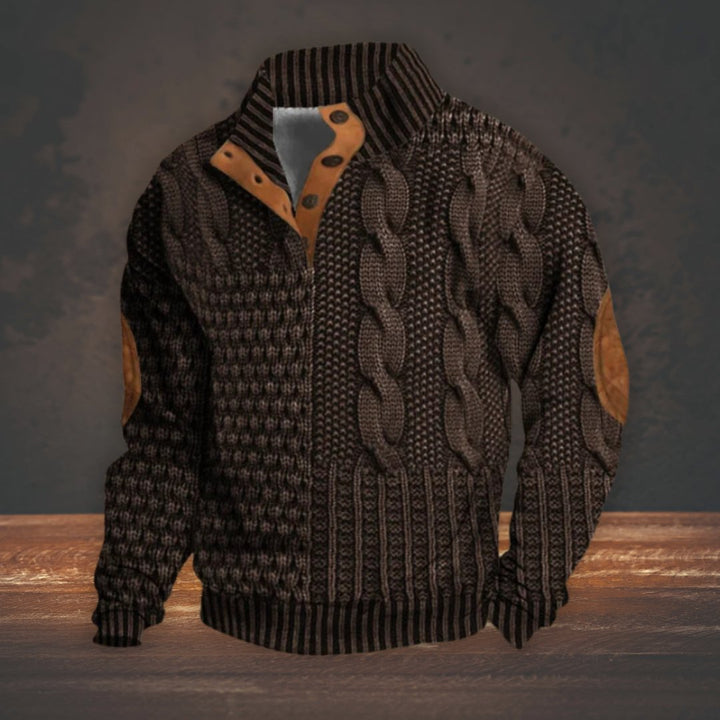 Heiko | Printed Warming Jumper