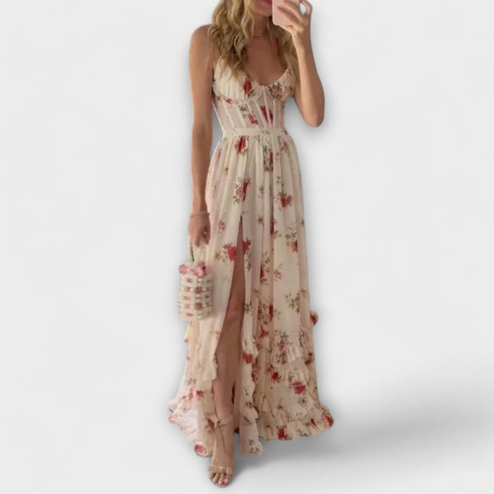 Marini | Abito floreale elegante da donna