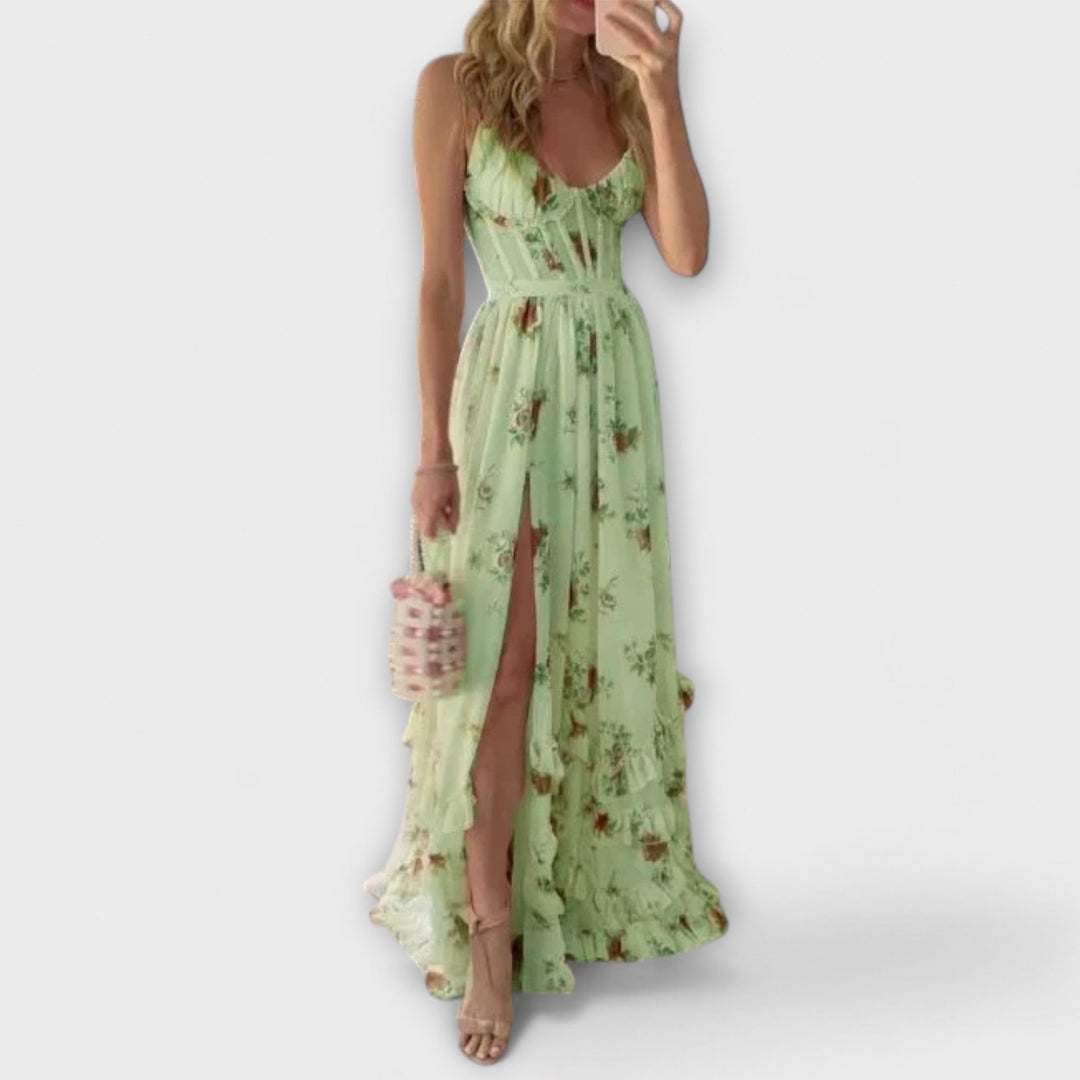 Marini | Abito floreale elegante da donna