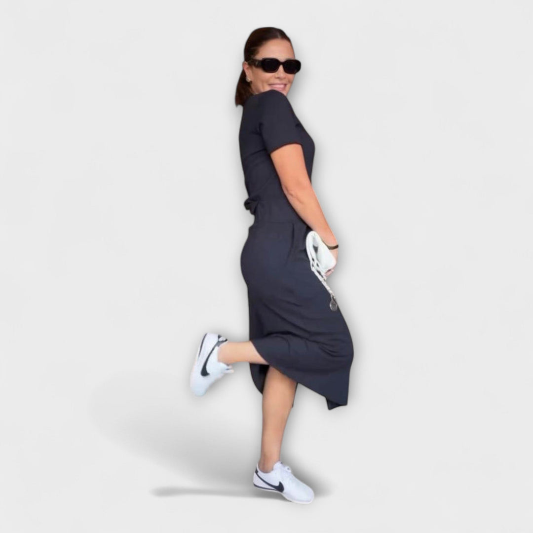 Marini | Top elegante con scollatura a V