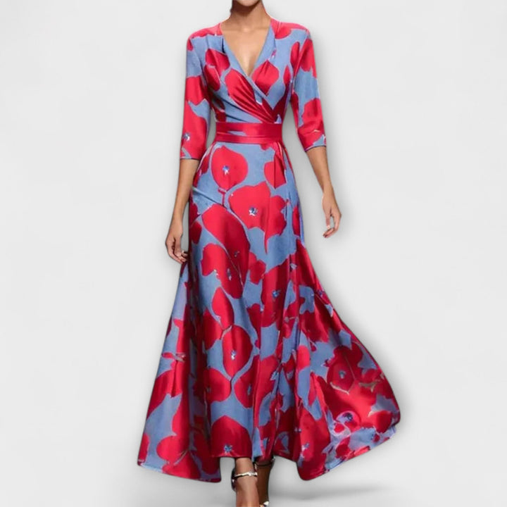 Marini | Abito elegante con maniche raffinate