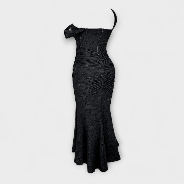 Marini | Abito lungo con corsetto elegante