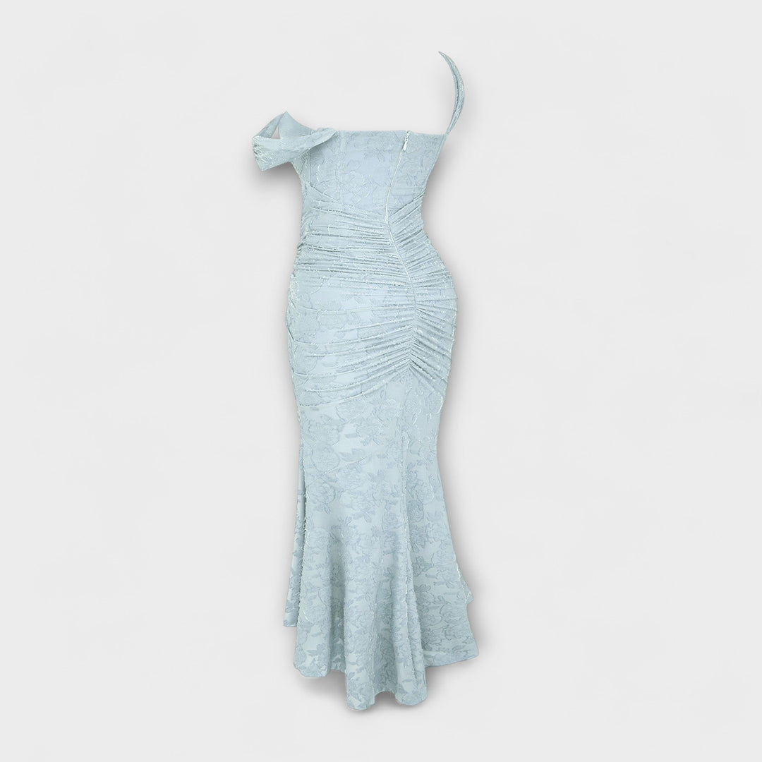 Marini | Abito lungo con corsetto elegante