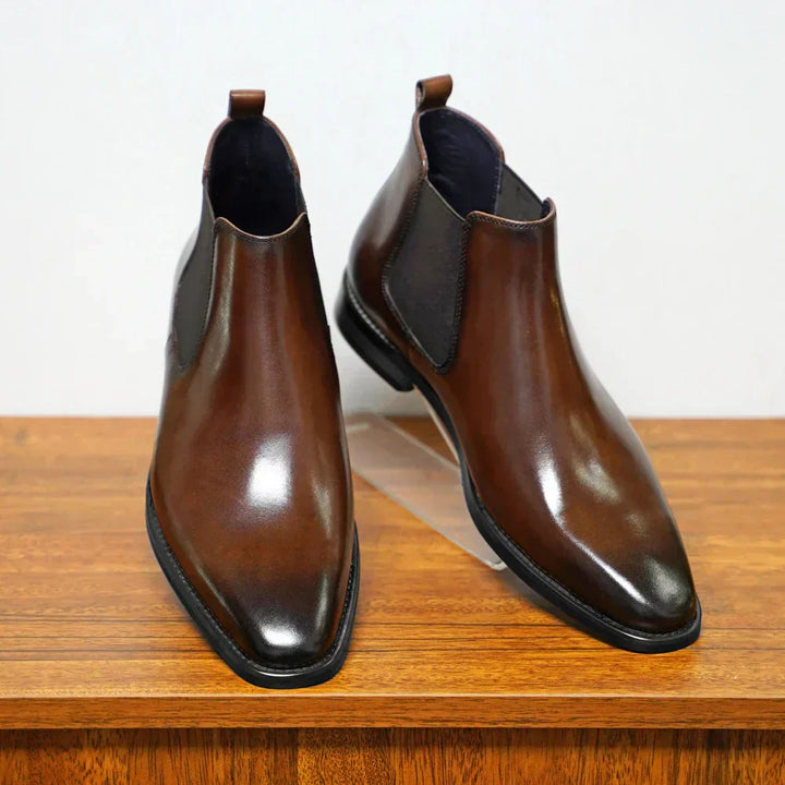 Blake™ | Stivali Chelsea in pelle raffinata