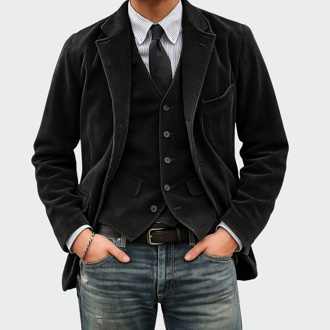 Tommy™ | 2-Piece Set: Blazer and Waistcoat