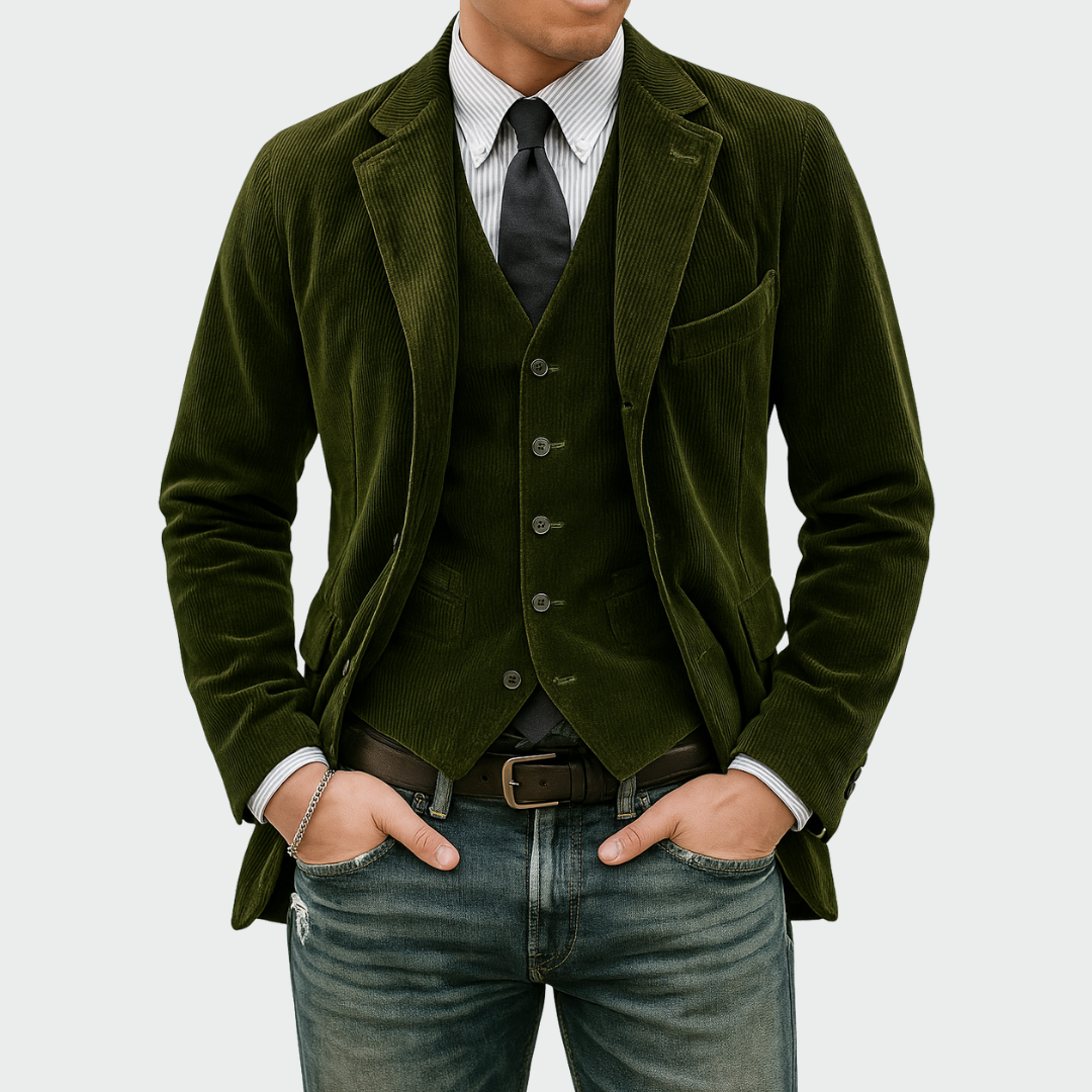 Tommy™ | 2-Piece Set: Blazer and Waistcoat