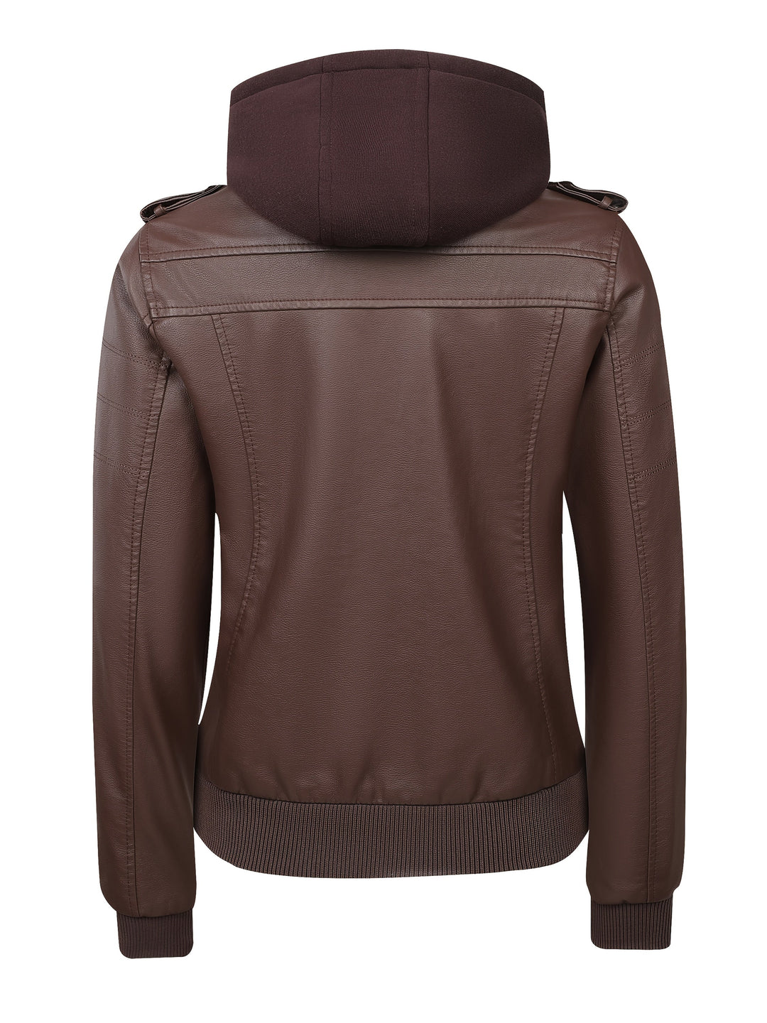 Marini | Giacca in pelle nera elegante