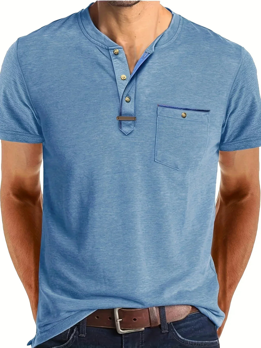 Marini | T-shirt elegante con tasca