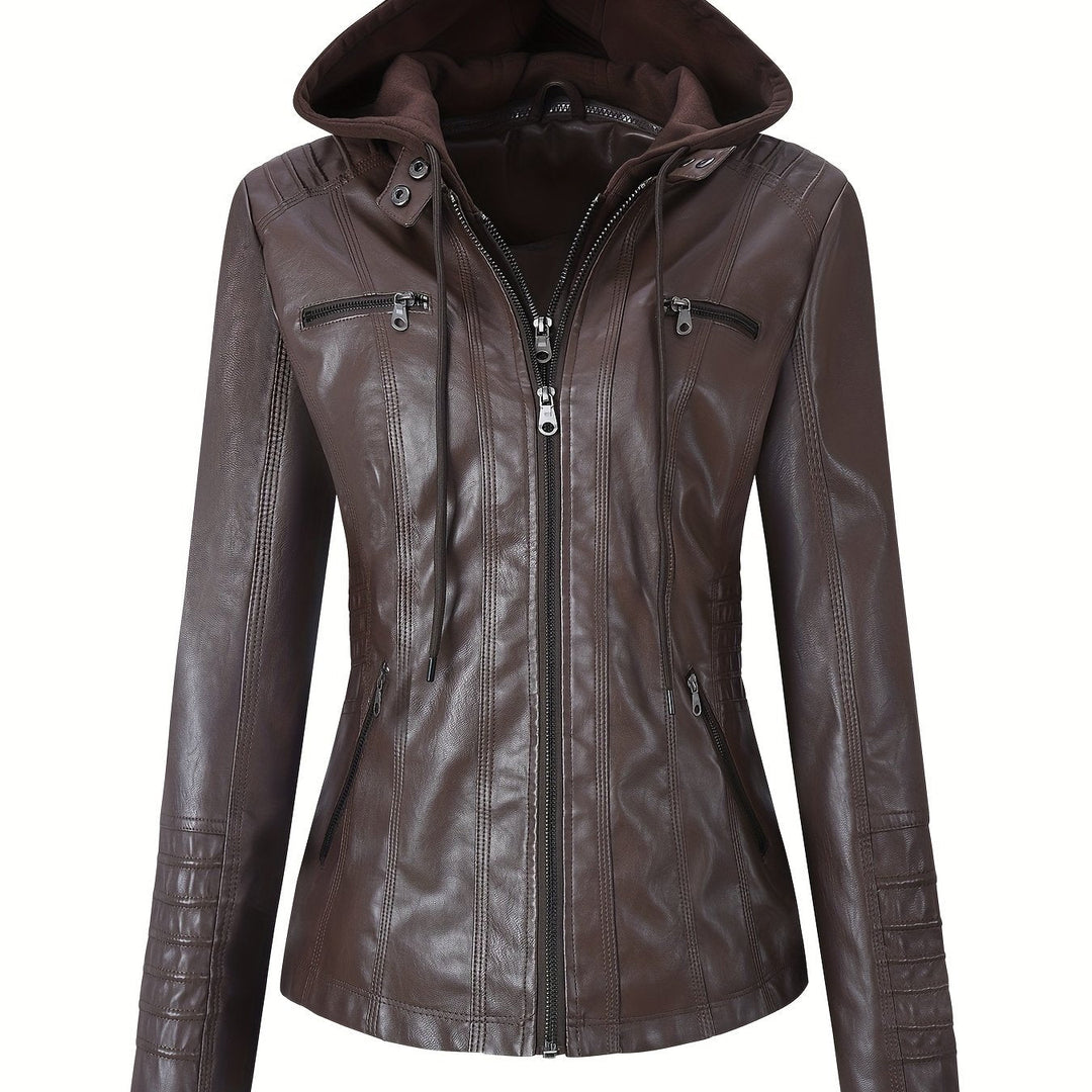 Marini | Giacca in PU pelle da donna