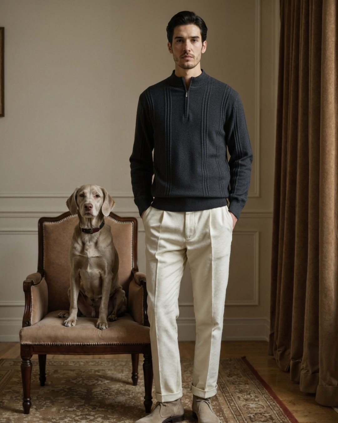 Marini | Raffinato pullover in cashmere