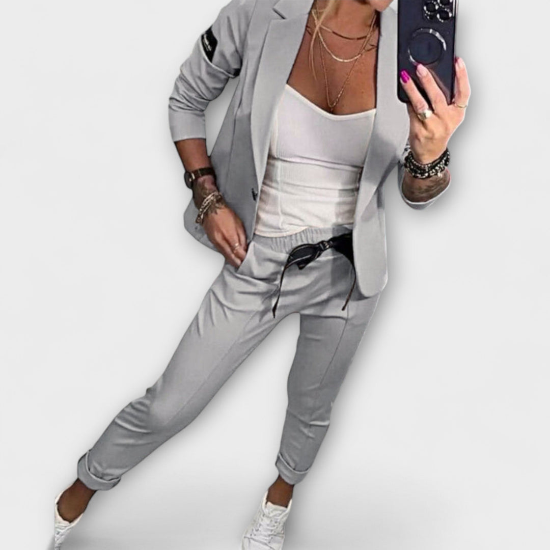 Marini | Set elegante di top e pantaloni