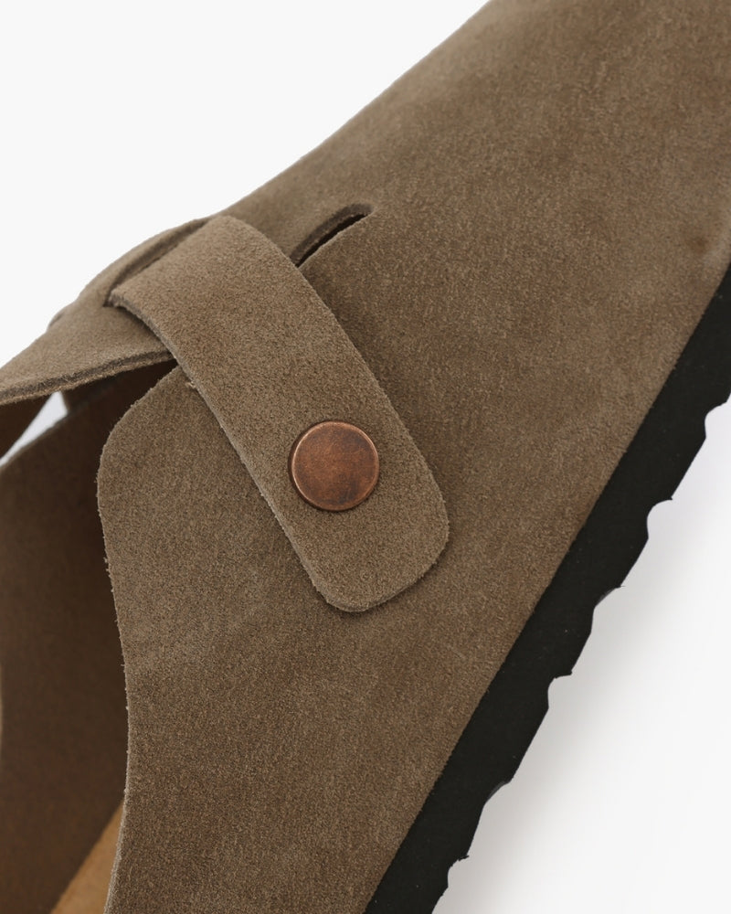 Marini | Raffinati zoccoli in suede eleganti