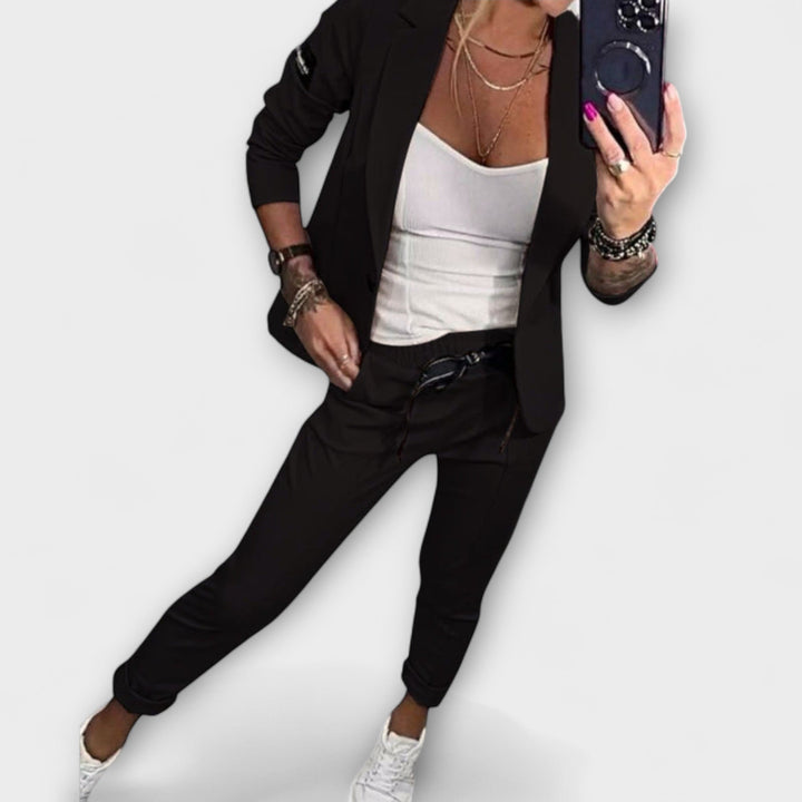 Marini | Set elegante di top e pantaloni
