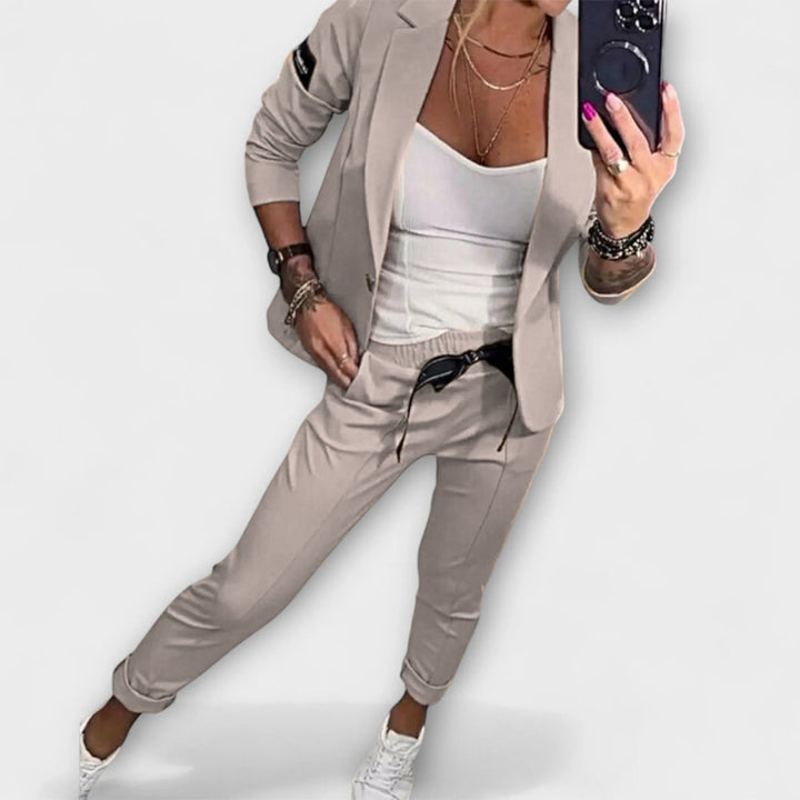 Marini | Set elegante di top e pantaloni