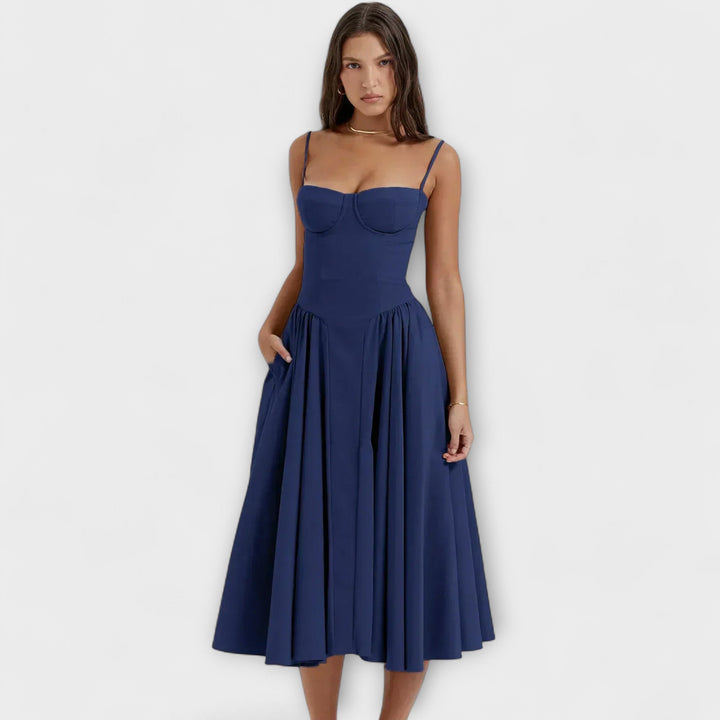 Marini | Raffinato abito corsetto da donna