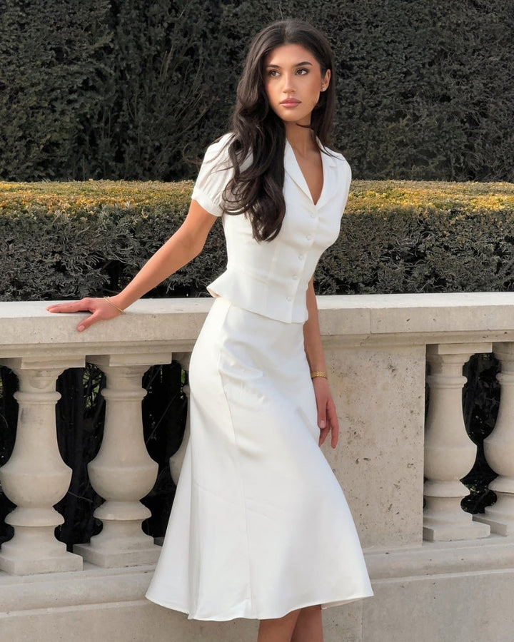 Marini | Set coordinato in perle elegante