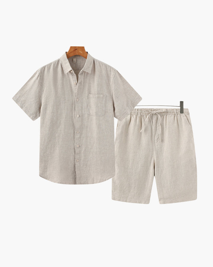 Marini | Shorts in lino eleganti da uomo