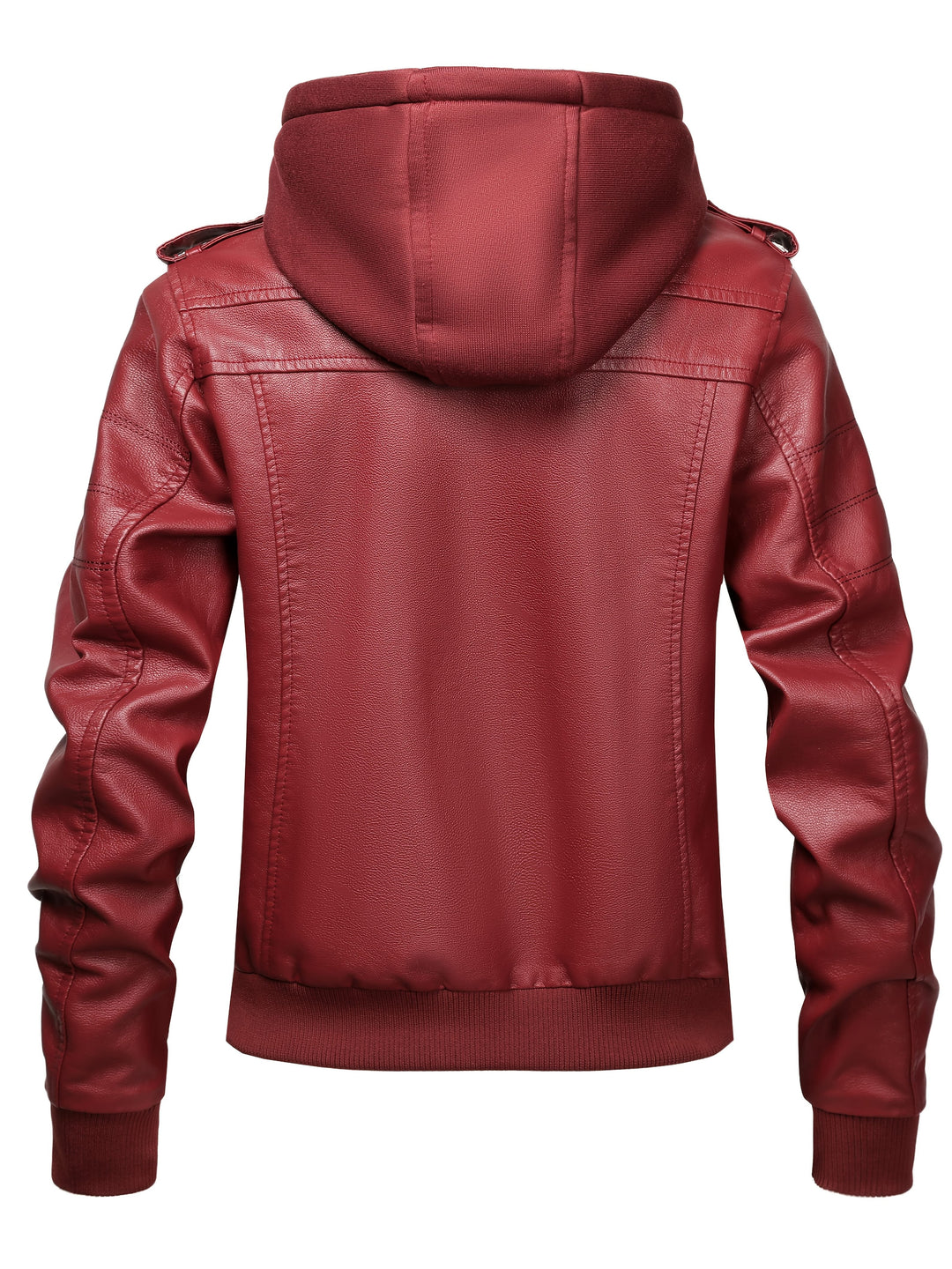 Marini | Giacca in pelle nera elegante