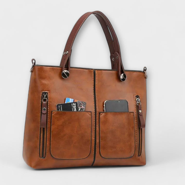 Lora. - Elegant Leather Bag