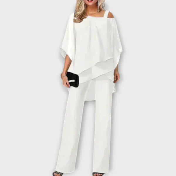 Marini | Raffinato set da sera in chiffon
