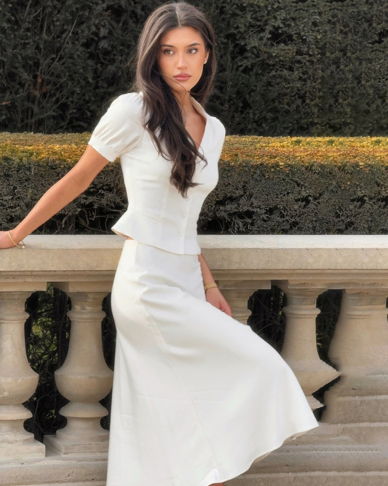 Marini | Set coordinato in perle elegante
