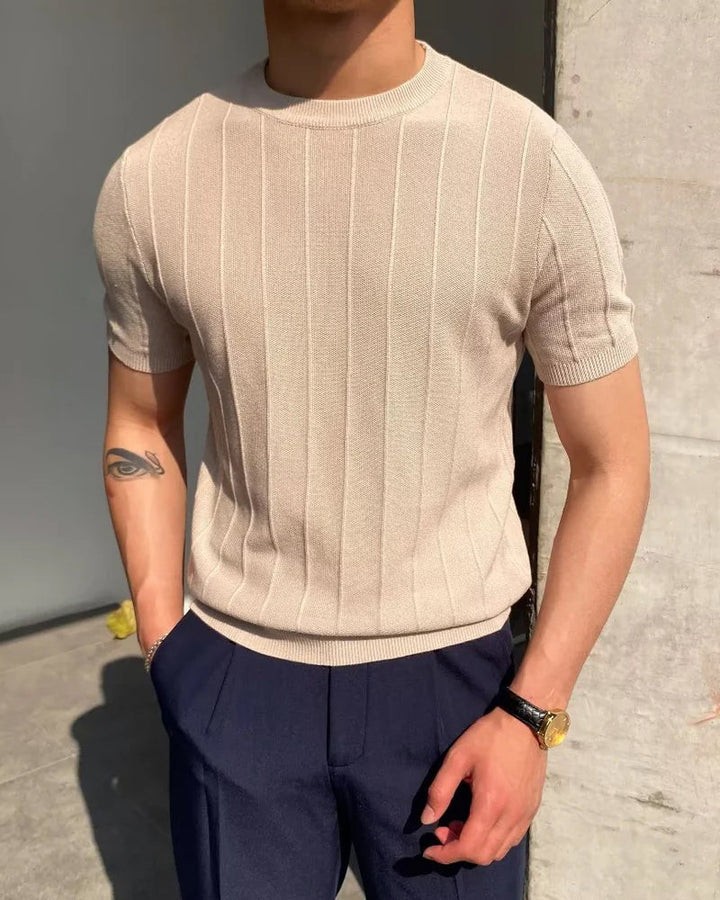 Marini | T-Shirt a righe casual da donna