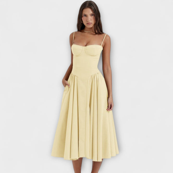 Marini | Raffinato abito corsetto da donna