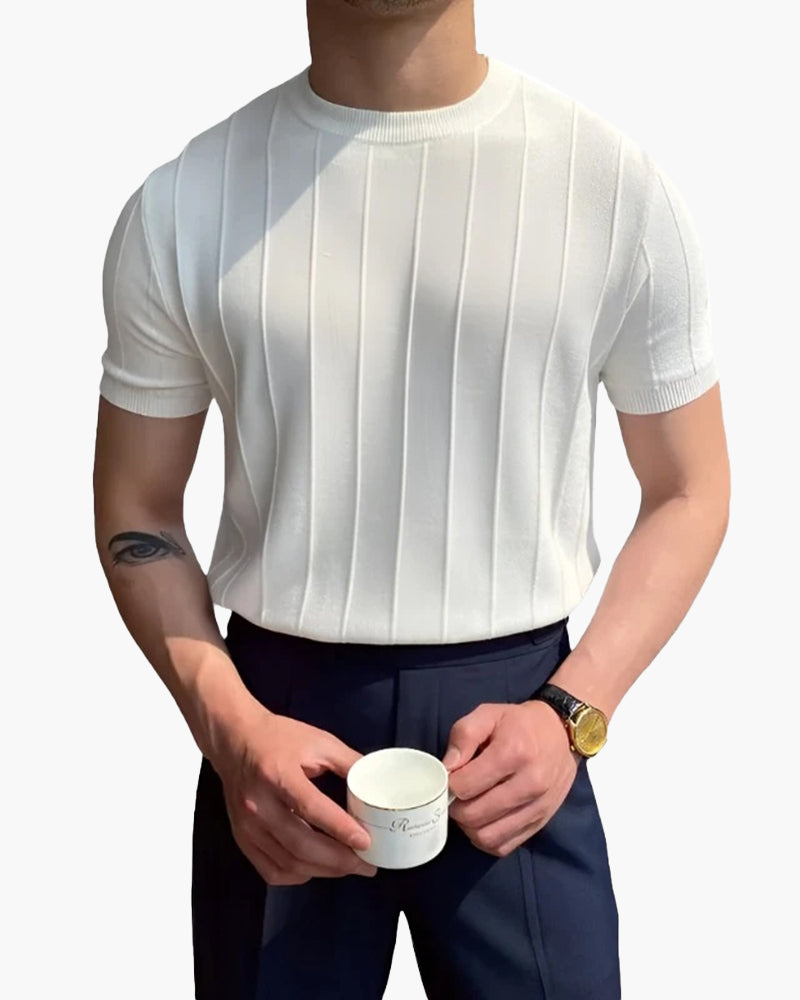 Marini | T-Shirt a righe casual da donna