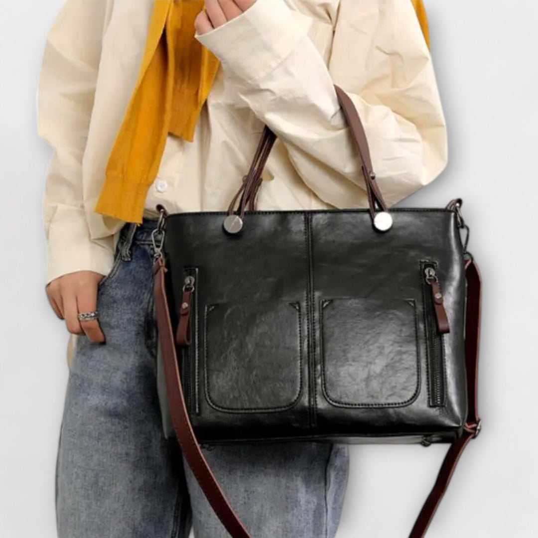 Lora. - Elegant Leather Bag