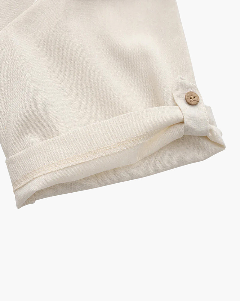 Marini | Raffinato polo in lino da uomo