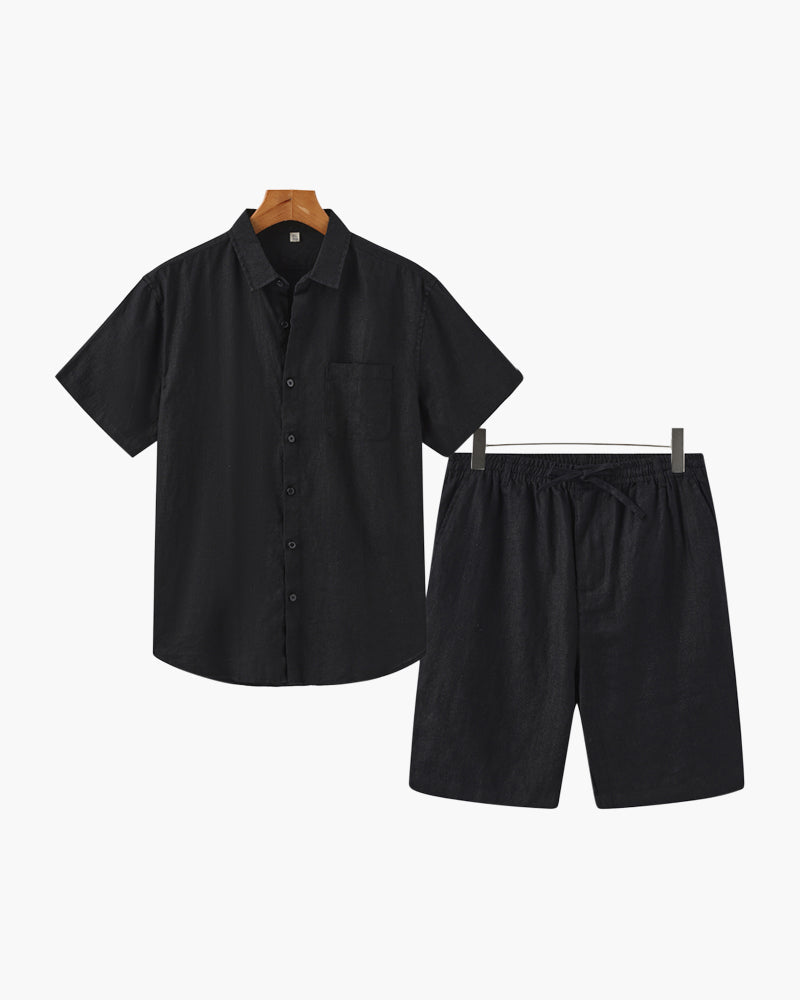 Marini | Shorts in lino eleganti da uomo